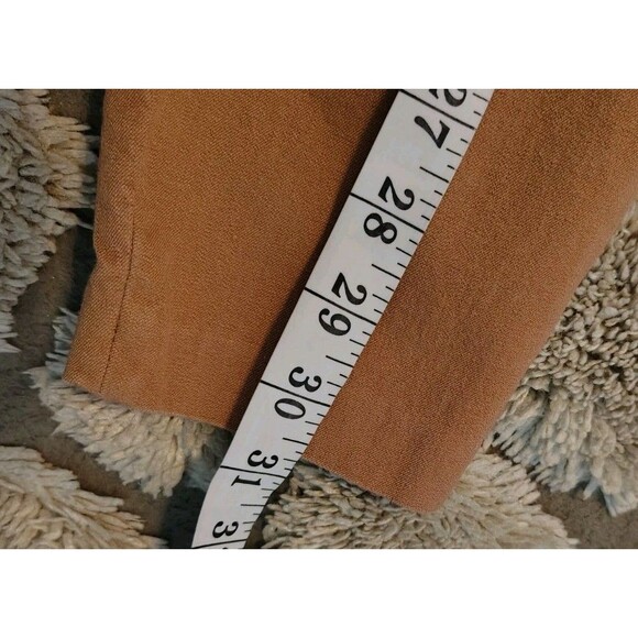 Talbots Pants Size OP Essex Ankle Pull On Tan - Picture 9 of 9